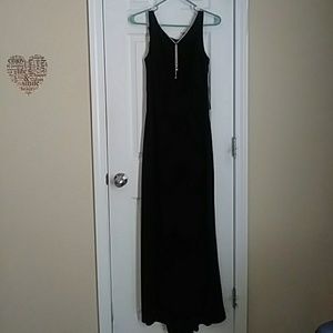 Long black formal dress
